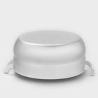 Манты-казан, 13 л, d=30 см, с 4 сетками, высота секции 5 см, с крышкой, штампованный алюминий - Фото 3