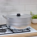 Кастрюля алюминиевая, 13 л, металлическая крышка - Фото 8