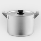 Кастрюля, 2.5 л, металлическая крышка, алюминий - Фото 2