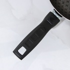 Сковорода «Хозяюшка», d=20 см, съёмная ручка, стеклянная крышка, антипригарное покрытие, алюминий бордовая - Фото 13