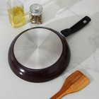 Сковорода «Хозяюшка», d=24 см, съёмная ручка, антипригарное покрытие, цвет бордовый - Фото 8