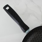 Сковорода «Хозяюшка», d=24 см, съёмная ручка, антипригарное покрытие, цвет бордовый - Фото 2