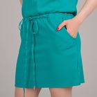 Платье-рубашка женское, цвет бирюза, размер 44, рост 168 - Фото 6