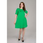 Платье женское, размер 54, рост 168, цвет зеленый (арт. 15203 С+) - Фото 1