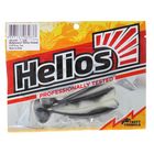 Виброхвост Helios Chebak  Black & White, 8 см, 7 шт. (HS-3-023) - Фото 2