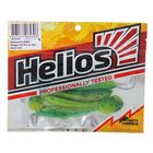 Виброхвост Helios Shaggy Green Lime, 8.5 см, 5 шт. (HS-16-010) - Фото 2