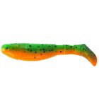 Виброхвост Helios Chubby Pepper Green & Orange, 9 см, 5 шт. (HS-4-018) - фото 8472013