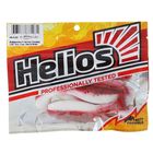 Виброхвост Helios Chubby Red & White, 9 см, 5 шт. (HS-4-003) - Фото 2