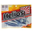 Виброхвост Helios Chebak  Blue Sparkles & White, 8 см, 7 шт. (HS-3-026) - фото 8281477