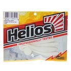 Виброхвост Helios Shaggy White, 8.5 см, 5 шт. (HS-16-001) - фото 8281479