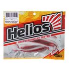 Виброхвост Helios Chebak  Red & White, 8 см, 7 шт. (HS-3-003) - фото 8281505