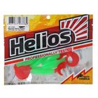 Твистер Helios Hybrid Lime & Red, 7 см, 7 шт. (HS-13-021) - фото 9546191