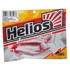 Виброхвост Helios Shaggy Red & White, 8.5 см, 5 шт. (HS-16-003) - фото 8281539