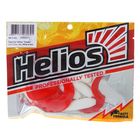 Твистер Helios Credo White & Red, 8.5 см, 7 шт. (HS-11-003) - фото 20653913