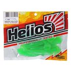 Виброхвост Helios Chebak  Electric green, 8 см, 7 шт. (HS-3-007) - фото 8281569