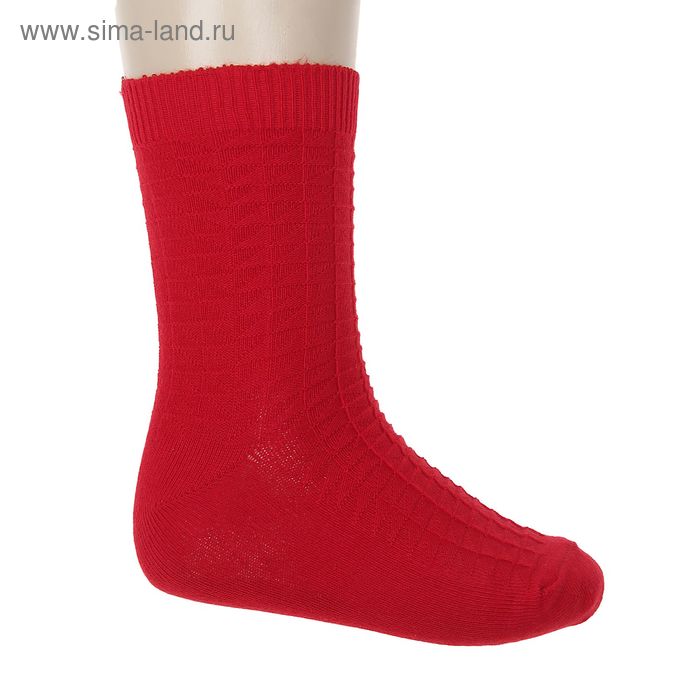 Носки "3Д", размер 20-22, цвет красный 002 - Фото 1