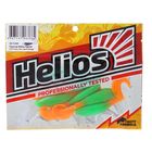 Твистер Helios Hybrid Lime & Orange, 7 см, 7 шт. (HS-13-020) - фото 8281598
