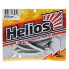 Виброхвост Helios Shaggy Black & White, 8.5 см, 5 шт. (HS-16-023) - фото 8281612