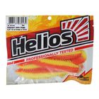 Виброхвост Helios Shaggy Orange & Yellow, 13 см, 5 шт. (HS-18-015) - Фото 2