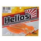 Виброхвост Helios Shaggy Orange & Sparkles, 8.5 см, 5 шт. (HS-16-022) - Фото 2