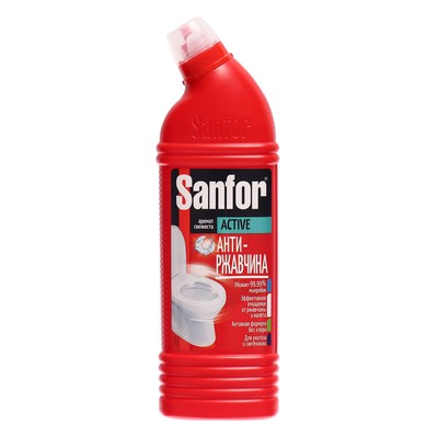 Средство санитарно-гигиеническое Sanfor active, Антиржавчина, 750 мл