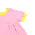 Комплект для девочки, рост 92 см (52), цвет розовый/лимонныйный (арт. Д 15151/1) - Фото 2