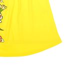 Платье для девочки, рост 86-92 см (52), цвет лимонный (арт. Д 0195) - Фото 4