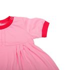 Комплект для девочки, рост 80 см (48), цвет розовый/ярко-розовый (арт. Д 15151/1) - Фото 2
