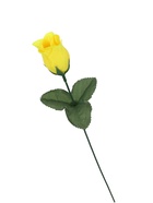 Цветы искусственные «Роза», h=23 см, жёлтые (комплект 2 шт) - фото 68866383