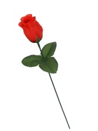 Цветы искусственные «Роза», h=23 см, красные - Фото 6