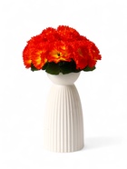 Цветы искусственные "Гвоздика 25 см, оранжевый (20 шт) - фото 809187104