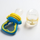 Ниблер для прикорма, от 5 мес., с силиконовой сеточкой, размер М, Крошка Я «Царевич», голубой - Фото 3