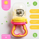 Ниблер Крошка Я «Принцесса» с силиконовой сеточкой, розовый - Фото 1