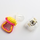 Ниблер Крошка Я «Принцесса» с силиконовой сеточкой, розовый - Фото 3