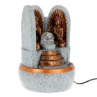 Фонтан настольный "Три Будды" под камень 31х21х18 см - Фото 2