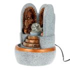 Фонтан настольный "Три Будды" под камень 31х21х18 см - Фото 3