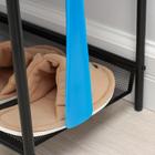 Ложка для обуви Доляна, с петелькой, 47×4.5 см, голубая - Фото 4