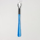 Ложка для обуви Доляна, с петелькой, 47×4.5 см, голубая - Фото 5