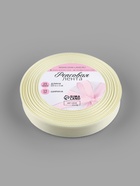 Лента репсовая, 15 мм, 23±1 м, молочная №08 - Фото 4