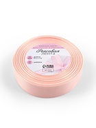 Лента репсовая, 25 мм, 23±1 м, персиковая №07 - Фото 4