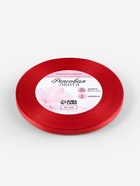 Лента репсовая, 6 мм, 23 ± 1 м, цвет красный №26 - фото 809294381