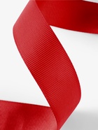 Лента репсовая, 25 мм, 23±1 м, красная №26 - Фото 3