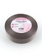 Лента репсовая, 25 мм, 23±1 м, серая №107 - Фото 4