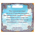 Магнит фигурный «Воронеж» - Фото 4