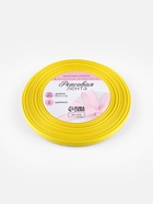 Лента репсовая, 6 мм, 23±1 м, жёлтая №15 - Фото 4