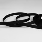 Лента репсовая, 6 мм, 23 ± 1 м, цвет чёрный №39 - Фото 1