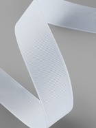 Лента репсовая, 25 мм, 23±1 м, белая №01 - Фото 2