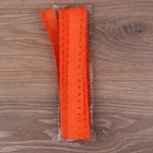 Кружево «Шитьё», 30 мм × 14 ± 1 м, цвет оранжевый - Фото 2