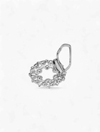 Зажим для платка «Жемчужинка», белый в серебре - Фото 2