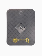 Булавка «Две жемчужины», 6.5 см, бусина №12, серая в серебре - Фото 5